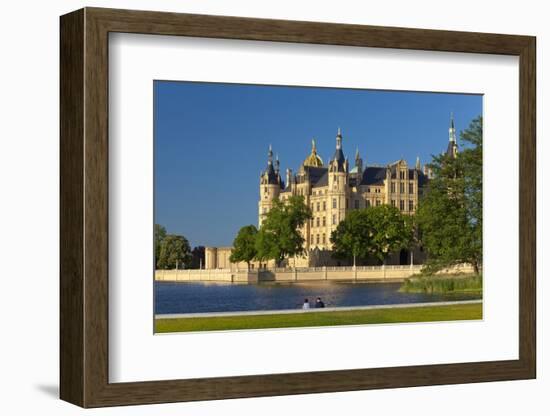 Germany, Western Pomerania, Schwerin Palace-Chris Seba-Framed Photographic Print