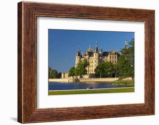 Germany, Western Pomerania, Schwerin Palace-Chris Seba-Framed Photographic Print