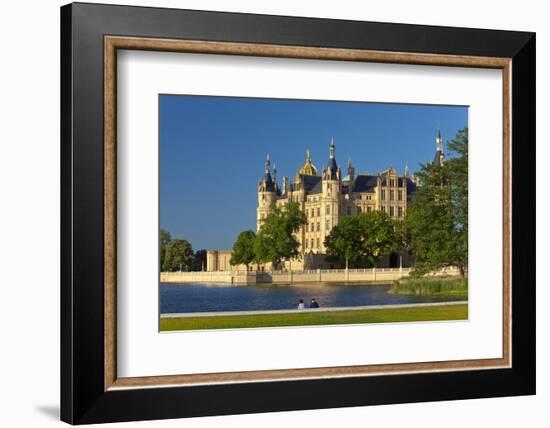 Germany, Western Pomerania, Schwerin Palace-Chris Seba-Framed Photographic Print