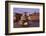 Germany, Wiesbaden, Health Resort House, Well, Dusk-Catharina Lux-Framed Photographic Print