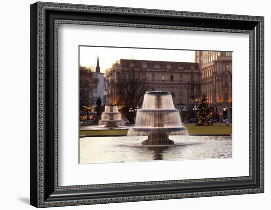 Germany, Wiesbaden, Health Resort House, Well, Wilhelmstrasse-Catharina Lux-Framed Photographic Print