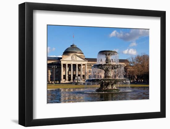 Germany, Wiesbaden, Health Resort House, Well-Catharina Lux-Framed Photographic Print