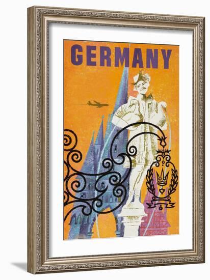 Germany-David Klein-Framed Art Print