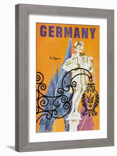 Germany-David Klein-Framed Art Print