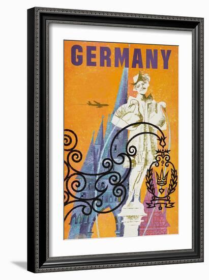 Germany-David Klein-Framed Art Print