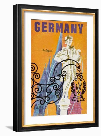 Germany-David Klein-Framed Art Print