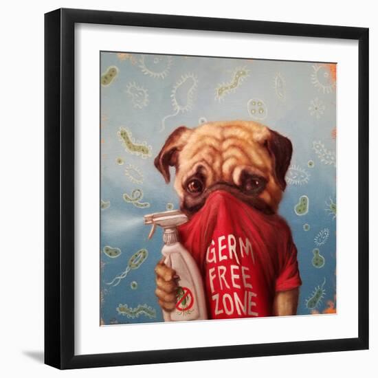 Germaphobic-Lucia Heffernan-Framed Art Print