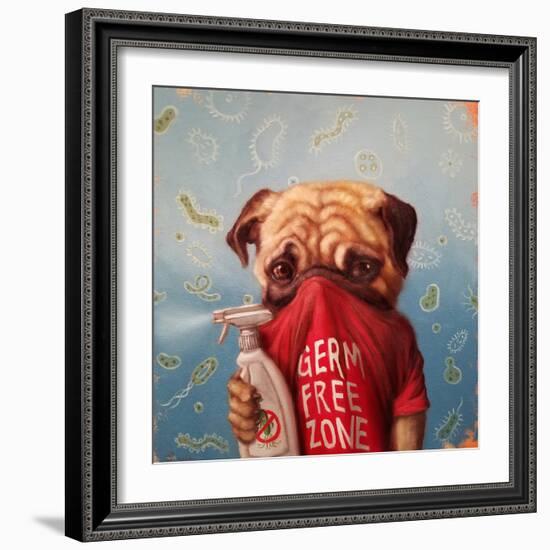 Germaphobic-Lucia Heffernan-Framed Art Print