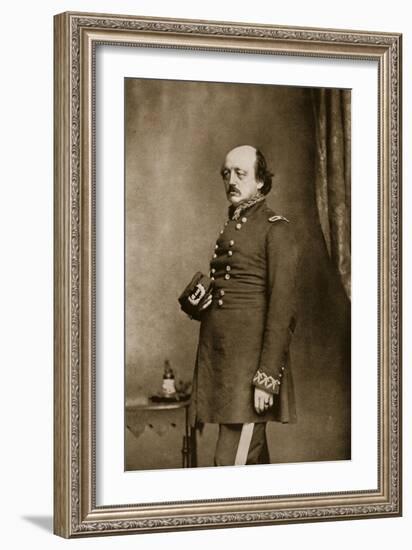 Gerneral Benjamin F. Butler, 1861-65-Mathew Brady-Framed Giclee Print