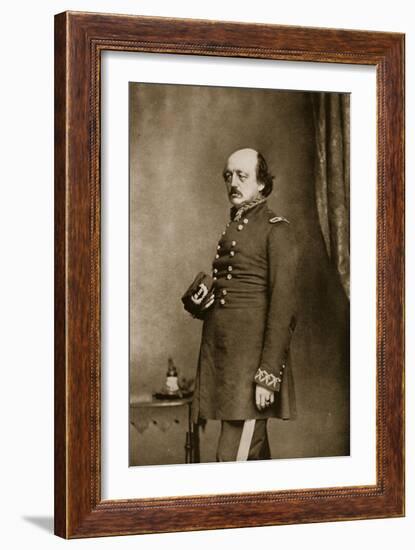 Gerneral Benjamin F. Butler, 1861-65-Mathew Brady-Framed Giclee Print