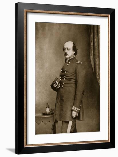 Gerneral Benjamin F. Butler, 1861-65-Mathew Brady-Framed Giclee Print