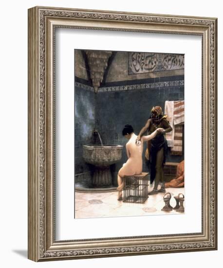 Gerome: The Bath, 1880-Jean Leon Gerome-Framed Giclee Print