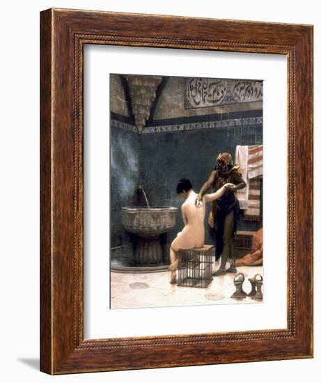 Gerome: The Bath, 1880-Jean Leon Gerome-Framed Giclee Print