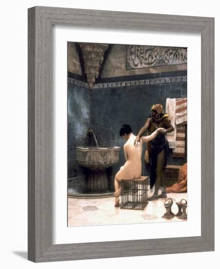 Gerome: The Bath, 1880-Jean Leon Gerome-Framed Giclee Print