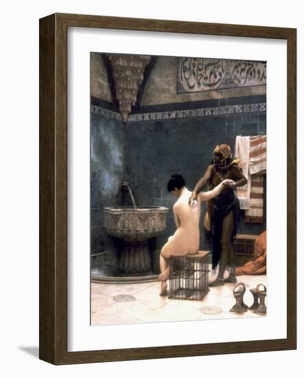 Gerome: The Bath, 1880-Jean Leon Gerome-Framed Giclee Print