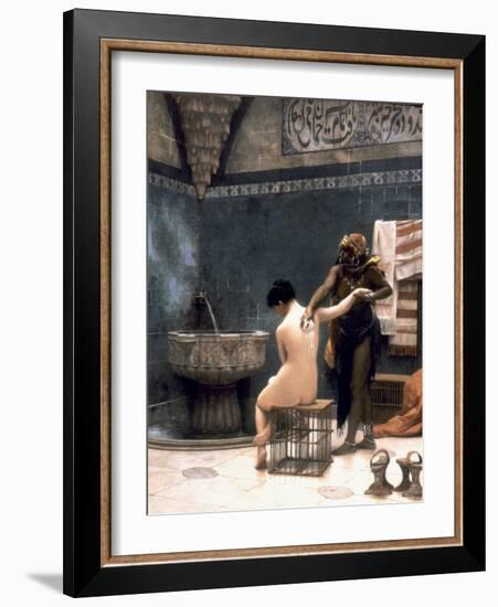 Gerome: The Bath, 1880-Jean Leon Gerome-Framed Giclee Print
