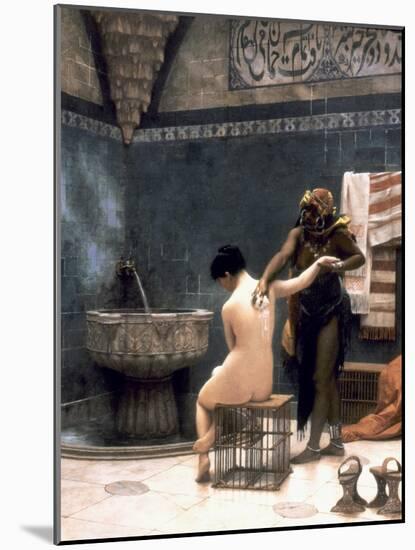 Gerome: The Bath, 1880-Jean Leon Gerome-Mounted Giclee Print