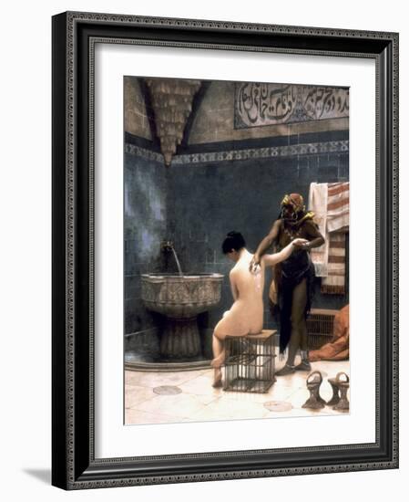 Gerome: The Bath, 1880-Jean Leon Gerome-Framed Giclee Print