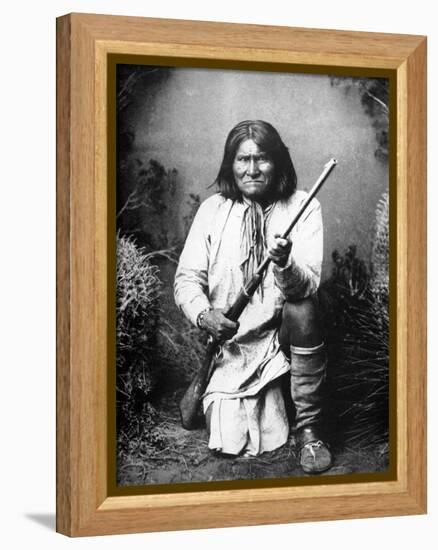 Geronimo (1829-1909)-null-Framed Premier Image Canvas