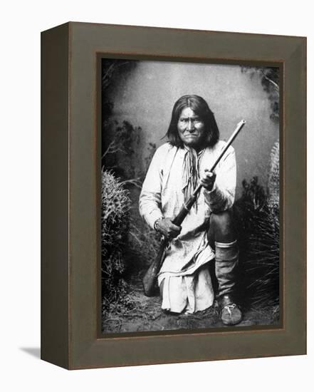 Geronimo (1829-1909)-null-Framed Premier Image Canvas