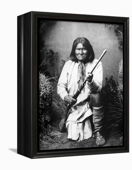 Geronimo (1829-1909)-null-Framed Premier Image Canvas