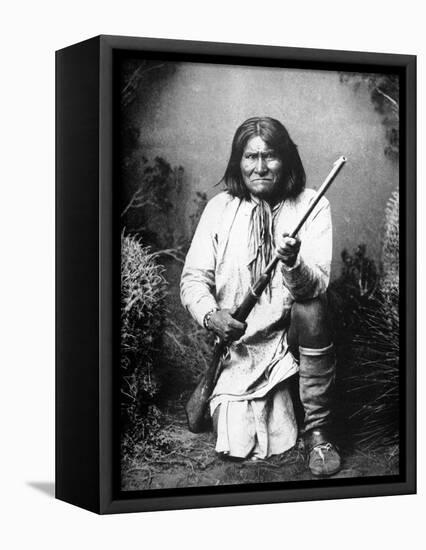 Geronimo (1829-1909)-null-Framed Premier Image Canvas