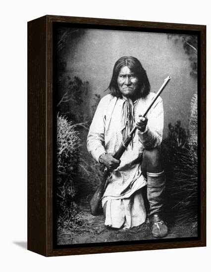 Geronimo (1829-1909)-null-Framed Premier Image Canvas