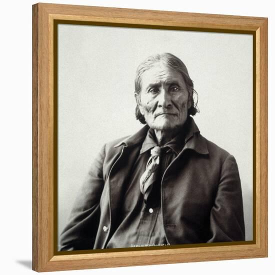 Geronimo (1829-1909)-Adolph F^ Muhr-Framed Premier Image Canvas