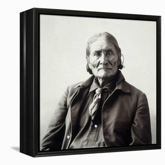 Geronimo (1829-1909)-Adolph F^ Muhr-Framed Premier Image Canvas