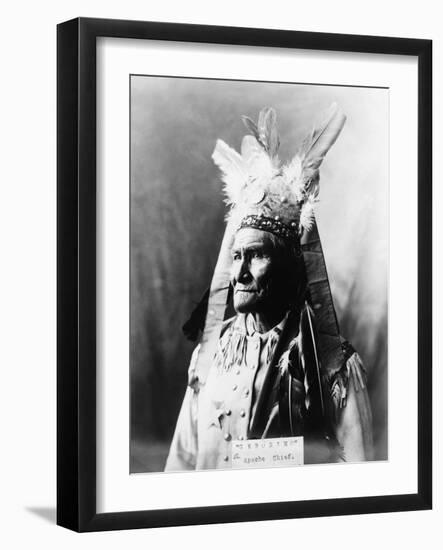 Geronimo (1829-1909)-Warren Mack Oliver-Framed Photographic Print