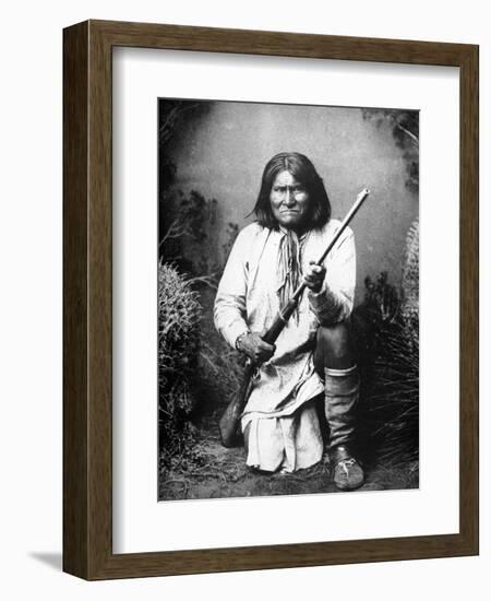 Geronimo (1829-1909)--Framed Photographic Print