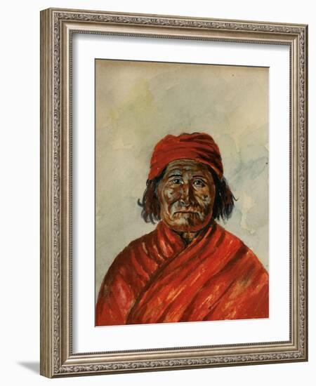 Geronimo-W.J. Ryan-Framed Giclee Print