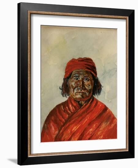 Geronimo-W.J. Ryan-Framed Giclee Print