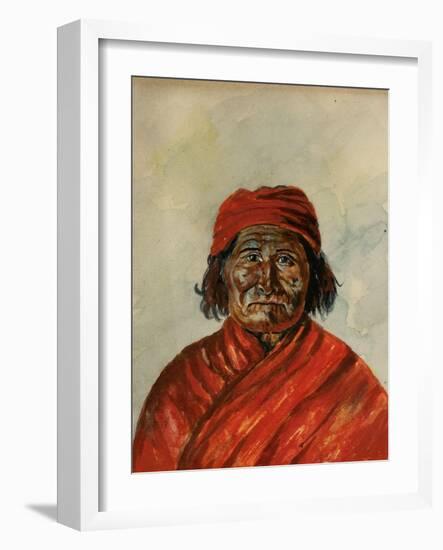 Geronimo-W.J. Ryan-Framed Giclee Print