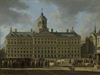 View of the Spaarne at Haarlem, 1667-Gerrit Adriaensz Berckheyde-Framed Giclee Print