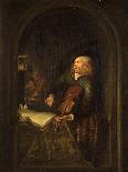 A Painter in His Studio-Gerrit or Gerard Dou-Giclee Print