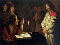 Christ Before Caiaphas-Gerrit van Honthorst-Giclee Print