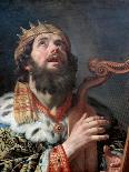 King David Playing the Harp, 1622-Gerrit van Honthorst-Giclee Print