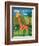 Gerry the Giraffe-Sophie Harding-Framed Art Print