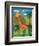 Gerry the Giraffe-Sophie Harding-Framed Art Print