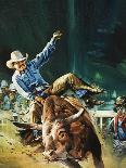 Cowboy-Gerry Wood-Giclee Print