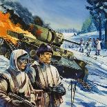 Skirmishes in the Snow-Gerry Wood-Giclee Print