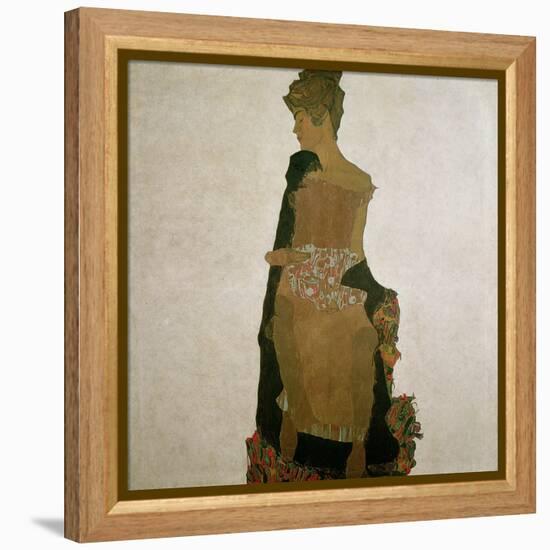 Gerti Schiele, 1909-Egon Schiele-Framed Premier Image Canvas