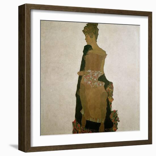 Gerti Schiele, 1909-Egon Schiele-Framed Giclee Print