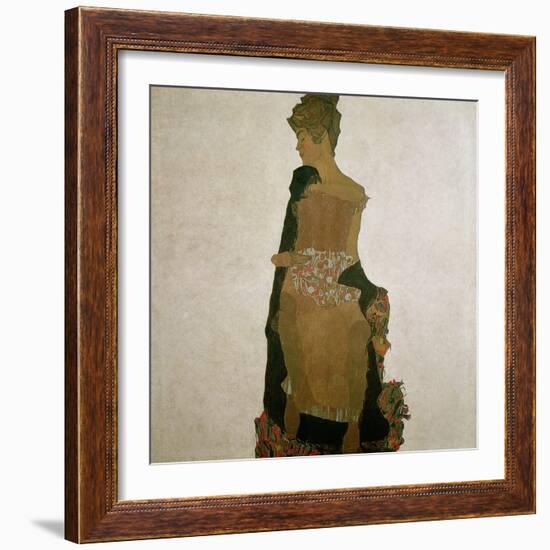 Gerti Schiele, 1909-Egon Schiele-Framed Giclee Print