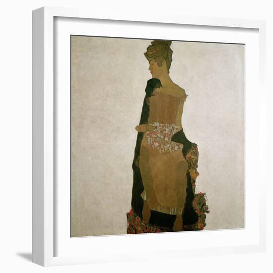 Gerti Schiele, 1909-Egon Schiele-Framed Giclee Print