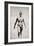 Gertrude Ederle in Her Long-Distance Costume, Well Smeared with Grease, 1926-null-Framed Photographic Print