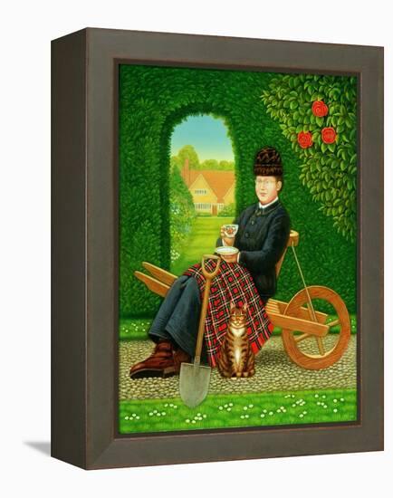 Gertrude Jekyll (1843-1932) the Queen of Spades, 1996-Frances Broomfield-Framed Premier Image Canvas