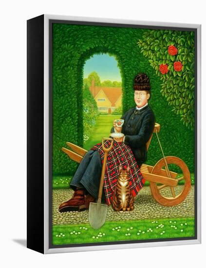 Gertrude Jekyll (1843-1932) the Queen of Spades, 1996-Frances Broomfield-Framed Premier Image Canvas