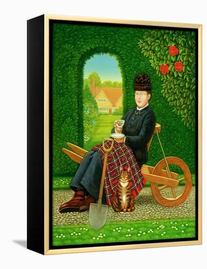 Gertrude Jekyll (1843-1932) the Queen of Spades, 1996-Frances Broomfield-Framed Premier Image Canvas